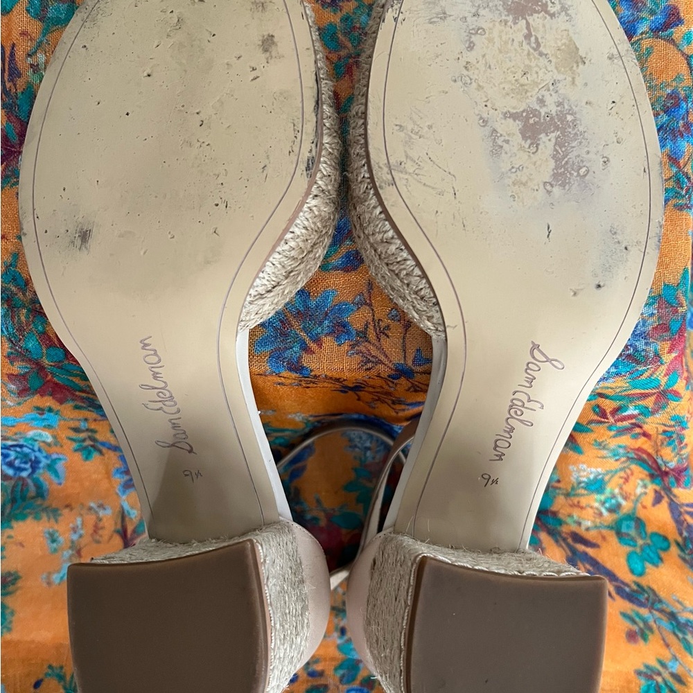 Sam Edelman Tan Peep-Toe Heels - Picture 5 of 5